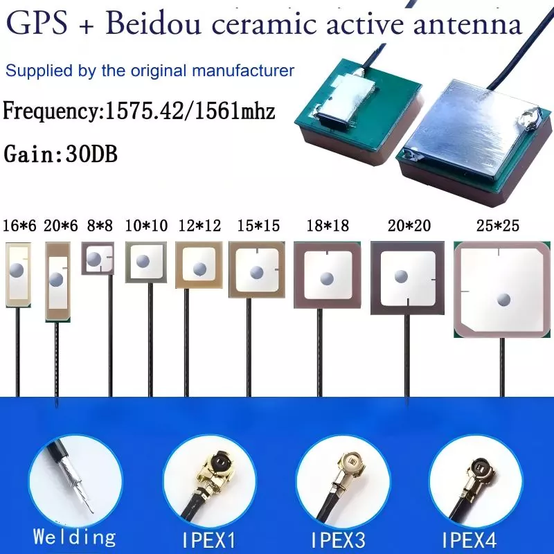 Anténa na určovanie polohy tabletu GPS/BD